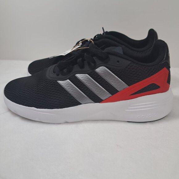 Adidas Nebzed Cloudfoam Lifestyle Running GX4284 Black‎ /Vived Red Men SZ 11 main image 5